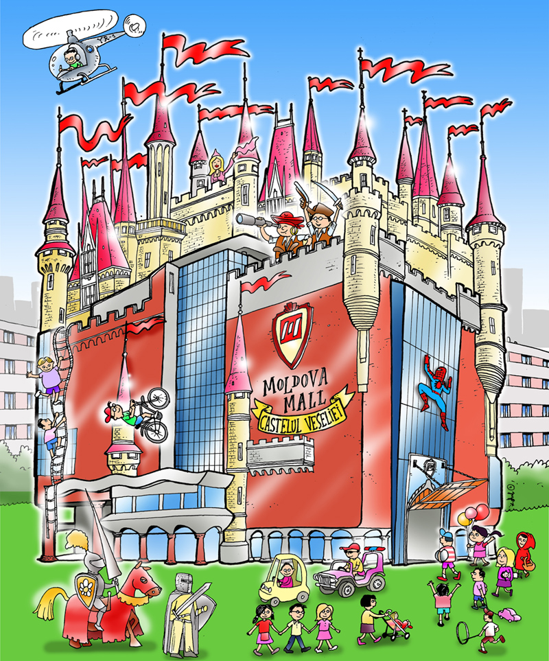 Castle of Children - special event at the Mall